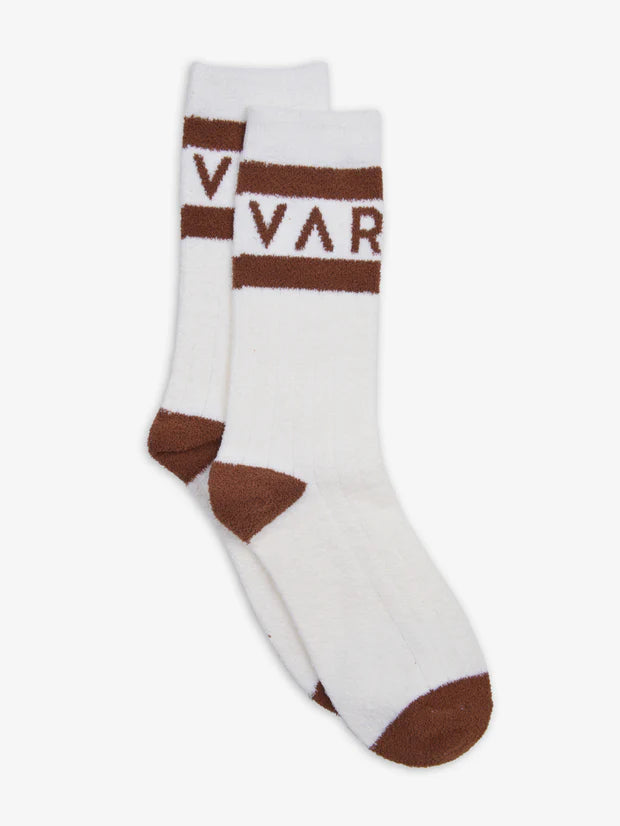 Varley Spencer Sock - Egret/Tortoise Shell