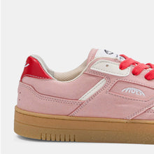 MoEa Origin Low Pink Suede & Beige Apple