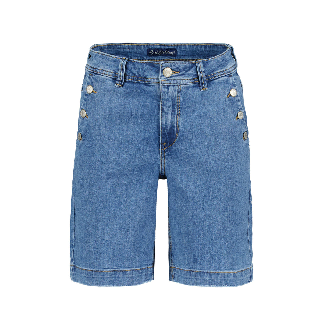 Red Button Bibette Shorts - Midstone