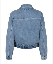 Red Button Juno Jacket - Denim