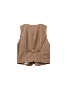 Mos Mosh Tili Roy Vest - Cinnamon Swirl