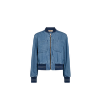 Mos Mosh Cate Onyx Jacket - Light Blue Denim