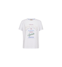 Mos Mosh Raft Tee - White