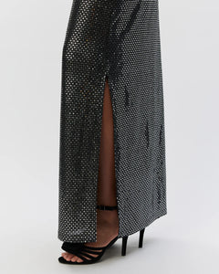 Sofie Schnoor Starlas Skirt - Black/Silver