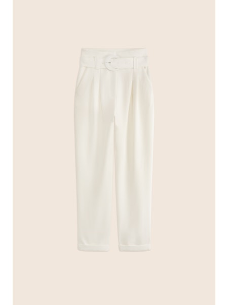 Suncoo Jumbo Trousers - White