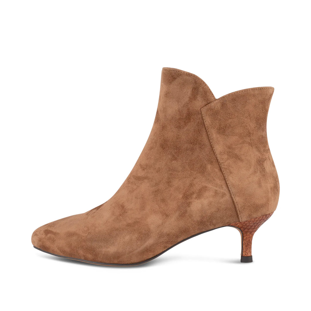 Woden Saga Zip S Boots - Tan