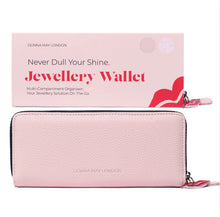 Donna May London Faux Leather Jewellery Wallet - Blush Pink
