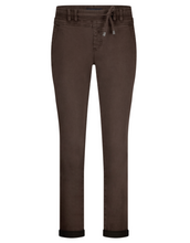 Red Button Tessy Slubtwill Pant - Brown