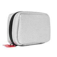 Donna May London Everyday Pill Pal - Silver Faux Leather