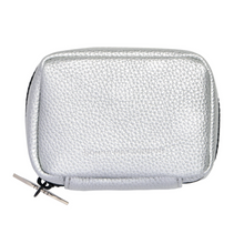 Donna May London Everyday Pill Pal - Silver Faux Leather