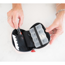 Donna May London Everyday Pill Pal - Faux Leather Blush Pink