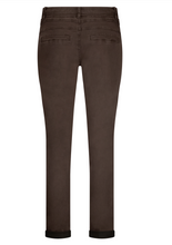 Red Button Tessy Slubtwill Pant - Brown