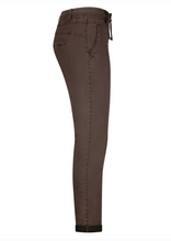 Red Button Tessy Slubtwill Pant - Brown