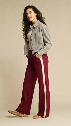 Red Button Colette Punta Sidepatch Pant - Ruby