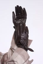 Rino & Pelle Semira Leather Gloves - Coffee Roast