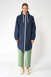 Tanta Sky Raincoat - Navy