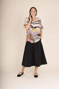 One Hundred Stars Spring Tea Blouse - White