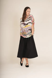 One Hundred Stars Spring Tea Blouse - White