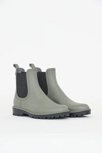 Tanta Druppel rain Boots - Mulled Basil/Black