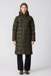 Tanta Puddle Quilted Coat - Khaki