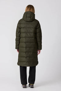 Tanta Puddle Quilted Coat - Khaki
