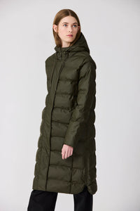 Tanta Puddle Quilted Coat - Khaki
