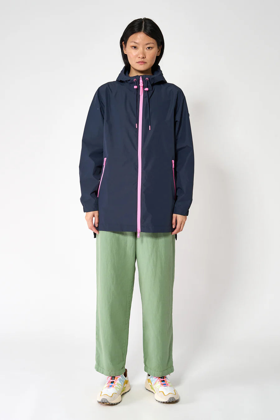 Tanta Reenbui Raincoat - Navy