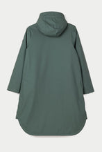 Tanta Ice Long Raincoat - Balsam Green