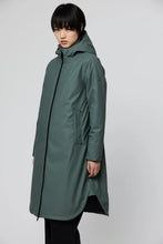 Tanta Ice Long Raincoat - Balsam Green