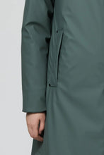 Tanta Ice Long Raincoat - Balsam Green