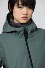 Tanta Ice Long Raincoat - Balsam Green