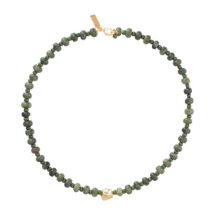 Talis Chains Autumn Jasper Choker - Green