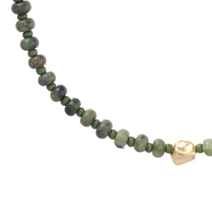 Talis Chains Autumn Jasper Choker - Green