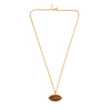 Talis Chains Tiger Eye Pendent Necklace - Brown