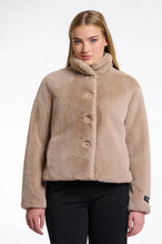 Rino & Pelle Vie Faux Fur Jacket - Oat