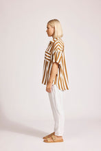 Eb&Ive Treville Stripe Shirt - Caramel