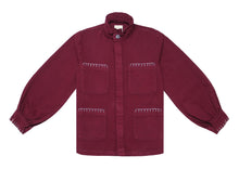 Seventy & Mochi Pablo Jacket - Burgundy