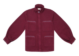 Seventy & Mochi Pablo Jacket - Burgundy