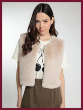 Nooki Edelweiss Faux Fur Gilet - Mink