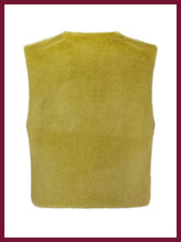 Nooki Edelweiss Faux Fur Gilet - Chartreuse