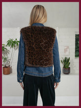 Nooki Edelweiss Faux Fur Gilet - Chocolate Leopard