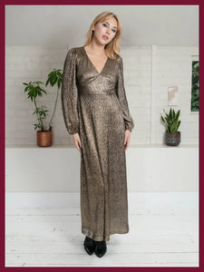 Nooki Marina Dress - Gold