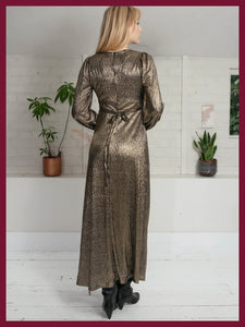 Nooki Marina Dress - Gold