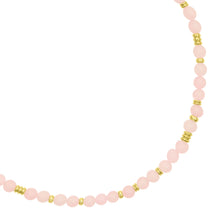 Talis Chains Jaipur Choker - Rose Quartz