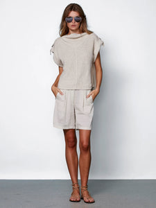 Nu Denmark Zindy Blouse Knit - Bone