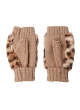 Black Colour Petula Handwarmers - Natural
