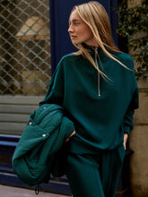 Varley Hawley Half Zip Sweat - Ponderosa Pine