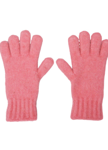 Black Colour Ginger Gloves- Winter Rose