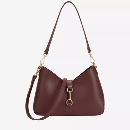 Every Other Ador Shoulder Bag - Burgundy