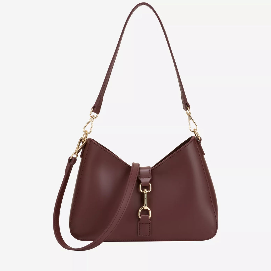 Every Other Ador Shoulder Bag - Burgundy